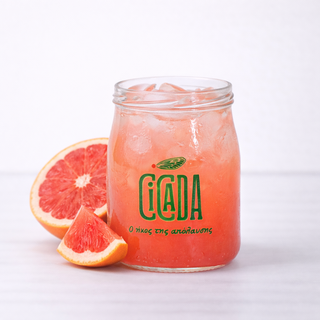pink-grape Παραδοσιακό Αναψυκτικό Pink Grapefruit με Βιολογική Αγαύη 1 lt - Image 1